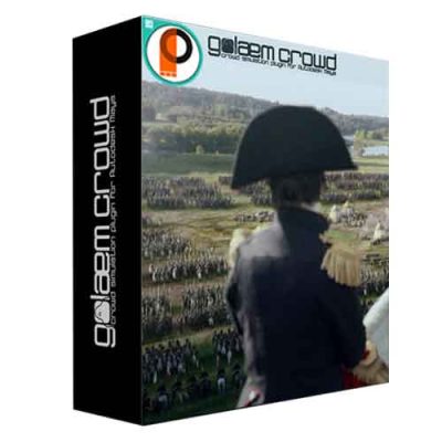 پلاگین Golaem Crowd