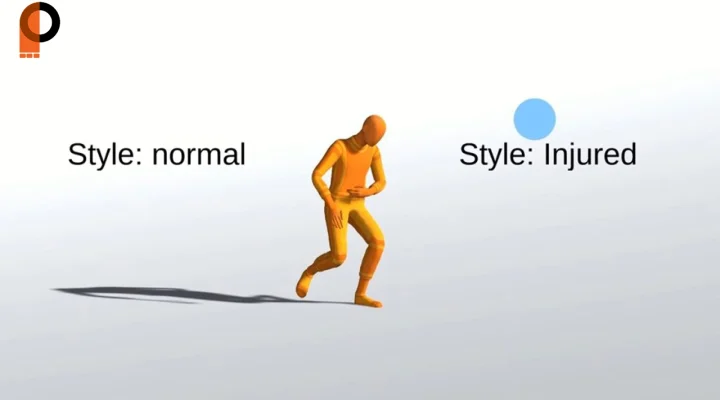 تصویری از Motorica MoGen، ابزار پیشرفته هوش مصنوعی برای تولید حرکات طبیعی در انیمیشن و طراحی سه‌بعدی