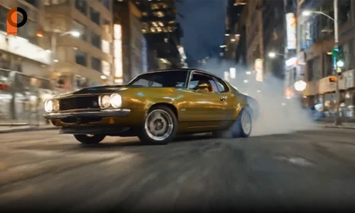 نمایی از هوش مصنوعی گوگل VEO 2 در یک محیط شهری مدرن